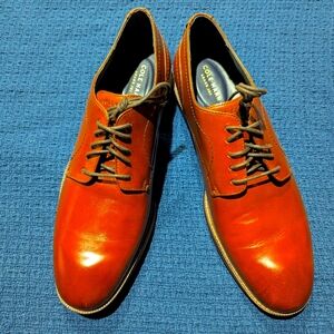 Cole Haan Men's Brown Leather Dress Shoes